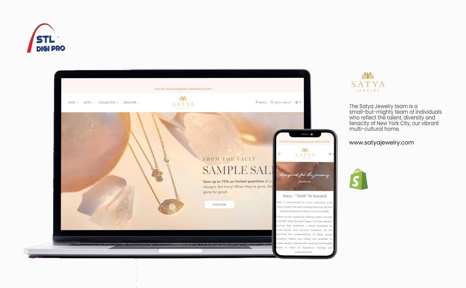 Shopify Pro Satya Jewelery Store