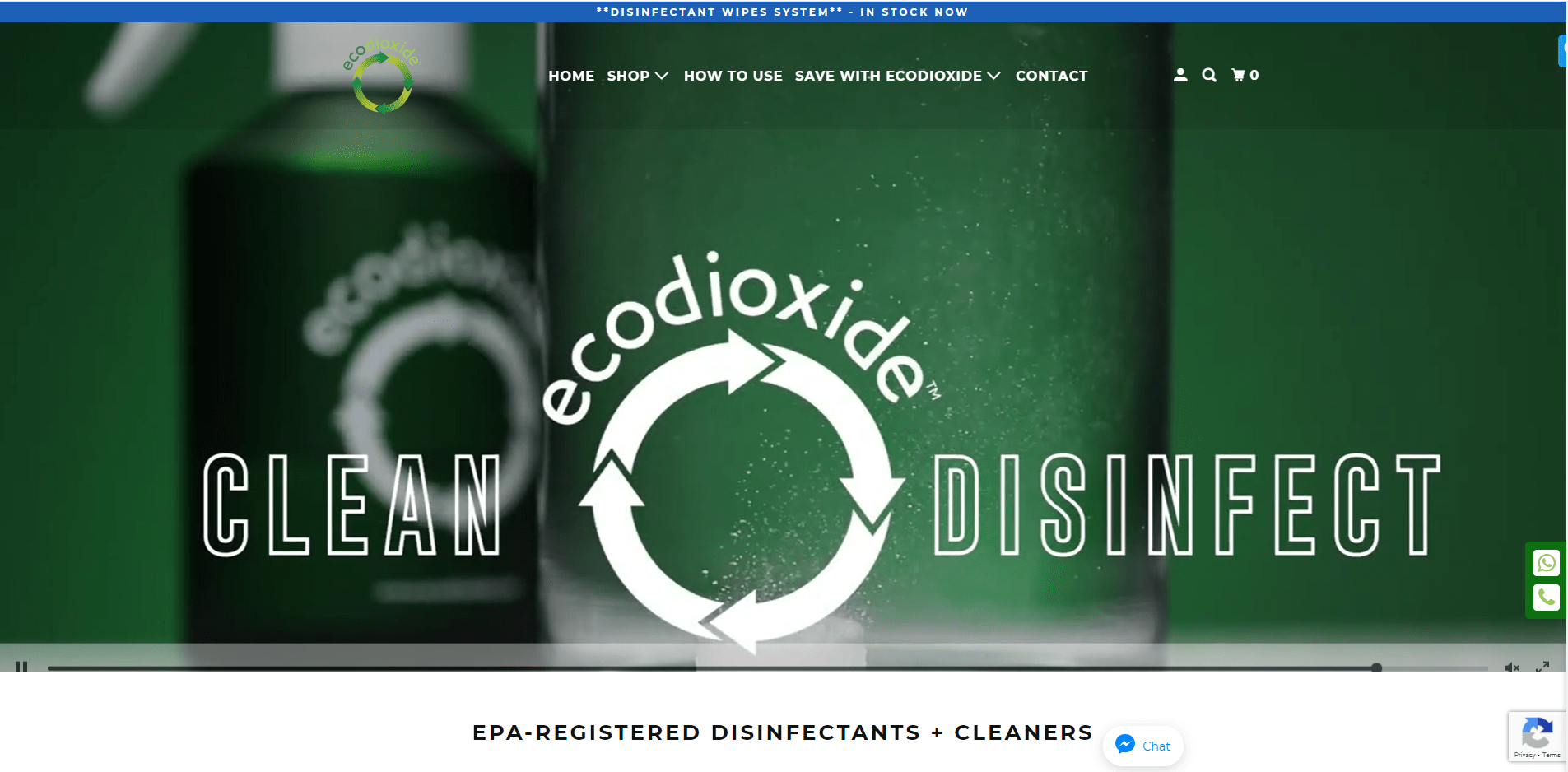 ecodioxide portfolio website